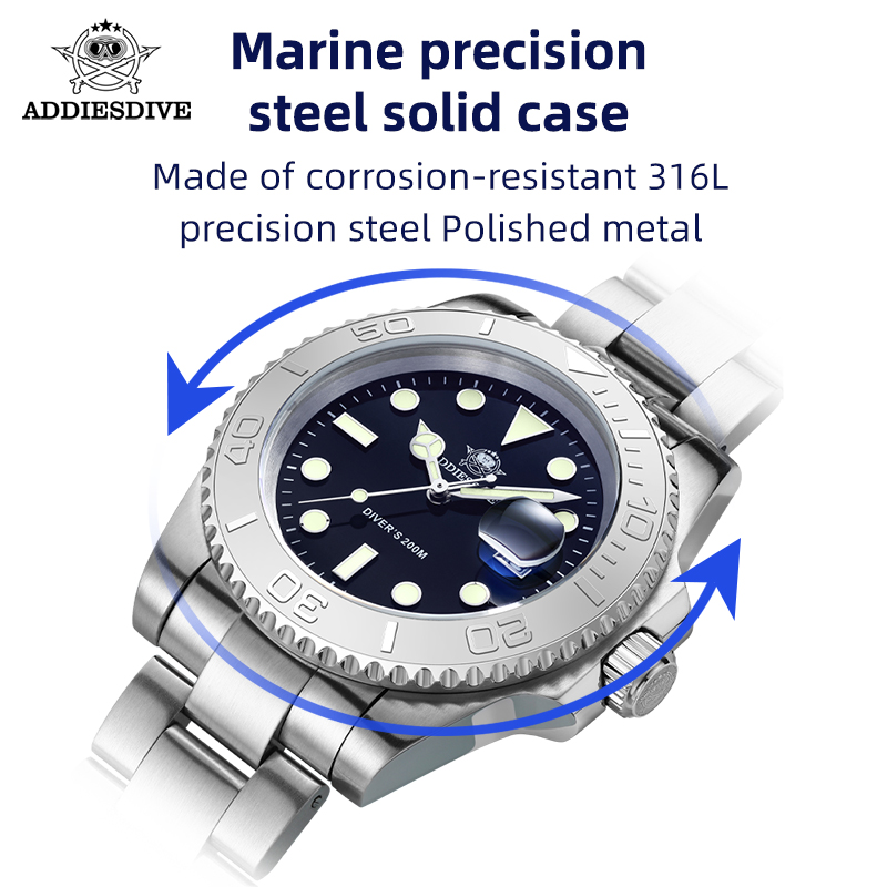 ADDIESIDVE Men's Stainless Ste - đánh giá và giá Rolex Watch Submariner