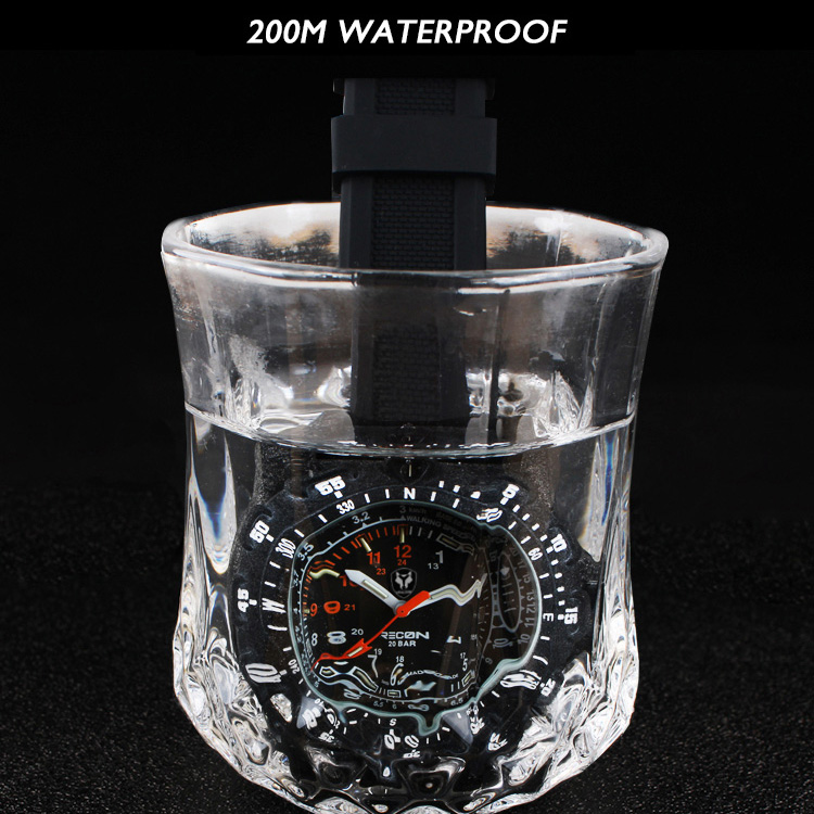Hnlgnox Mens Pilot Watches Spo - đánh giá và giá Rubber Strap Diver