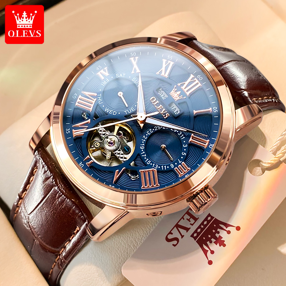 OLEVS 6668 Top Brand Men's Wat - đánh giá và giá Rolex Watch Datejust