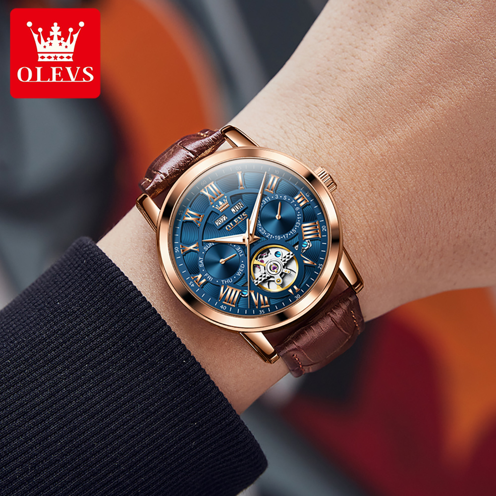 OLEVS 6668 Top Brand Men's Wat - đánh giá và giá Rolex Watch Datejust