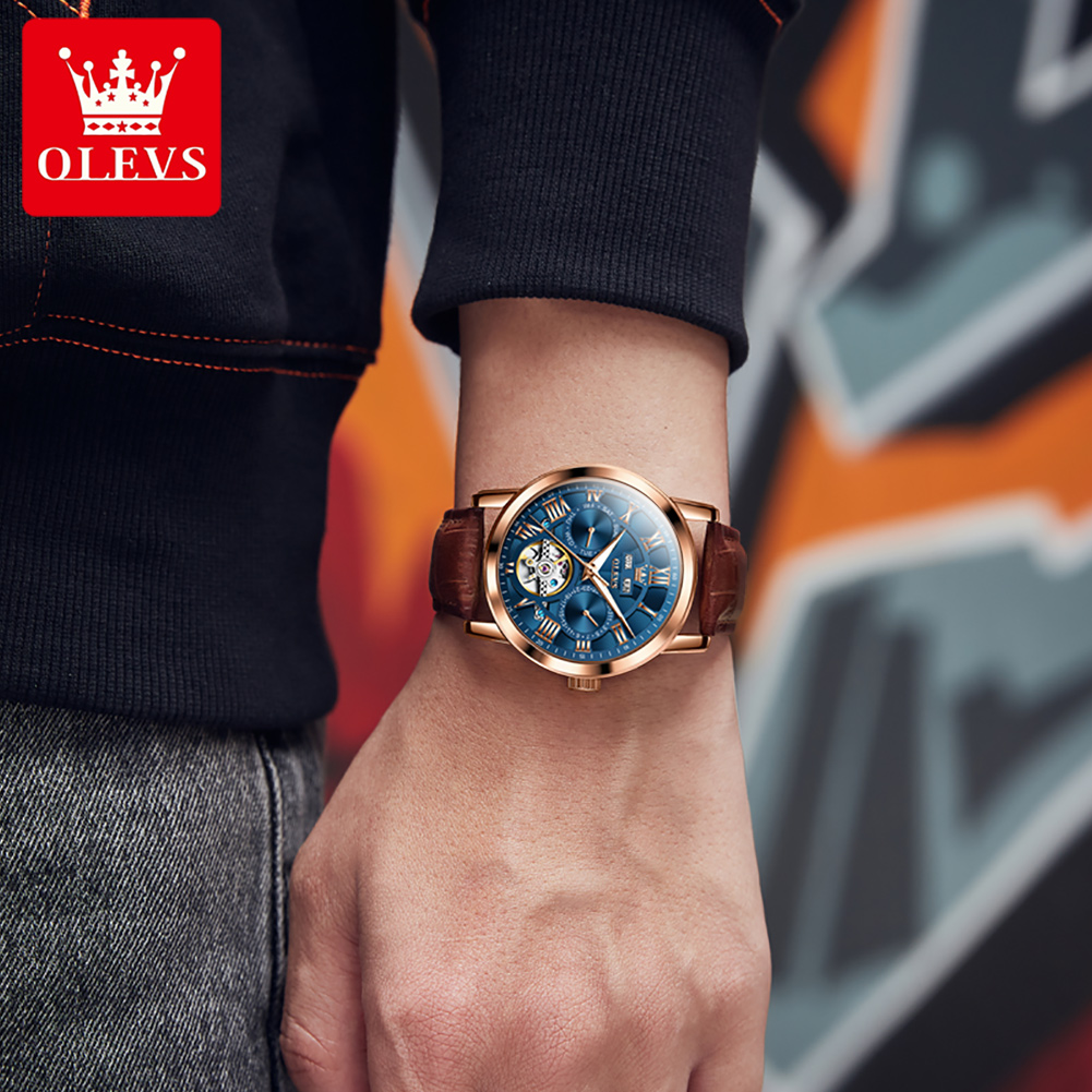 OLEVS 6668 Top Brand Men's Wat - đánh giá và giá Rolex Watch Datejust