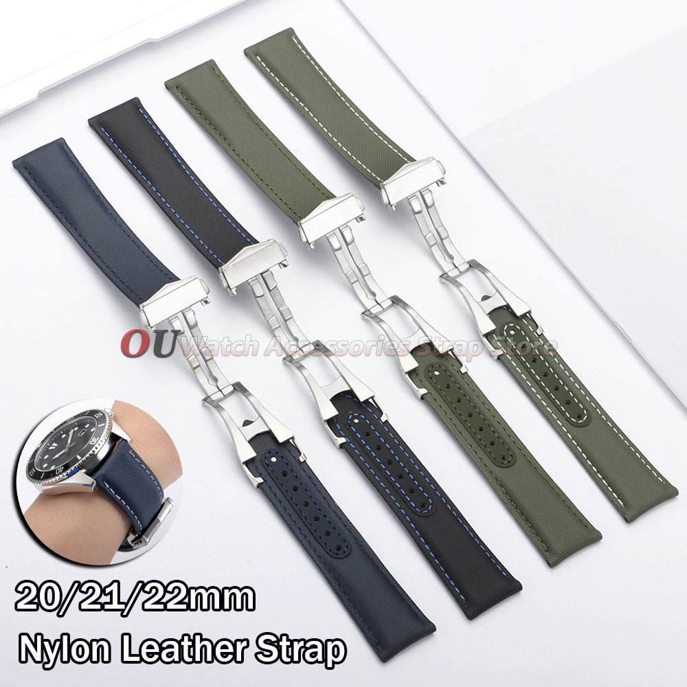Sailcloth Nylon Leather Watchb - đánh giá và giá Omega Watch Seamaster