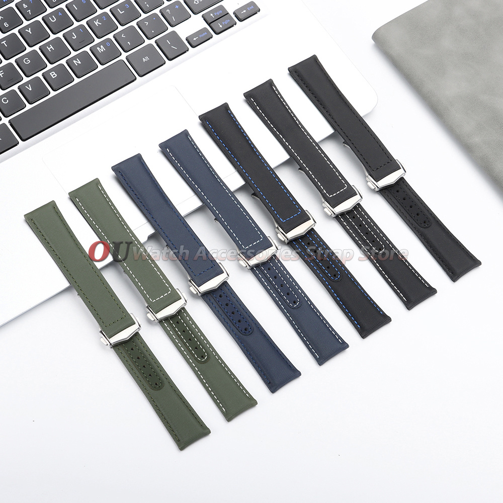 Sailcloth Nylon Leather Watchb - đánh giá và giá Omega Watch Seamaster