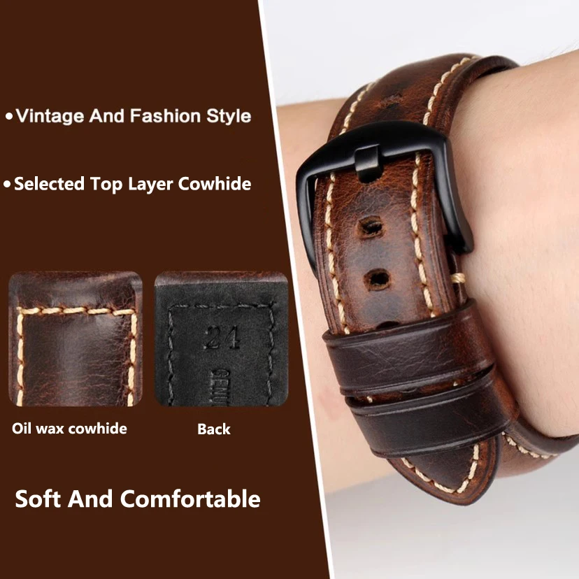 High Quality Genuine Leather S - đánh giá và giá Leather Strap Quick Release