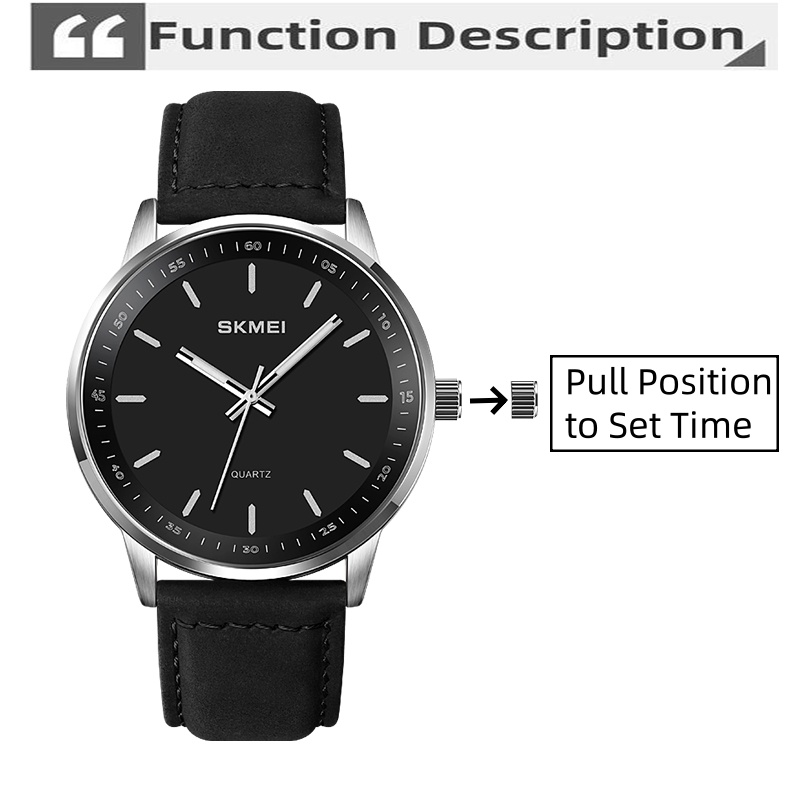 Skmei Original Brand Quartz Wa - đánh giá và giá Suede Strap Watch